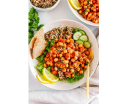 Spicy Chickpea Quinoa Bowls Article Category Image