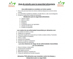 Servsafe Food Protection Manager Study Guide - Spanish Article Category Image