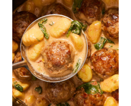 Tuscan Chicken Meatballs With Gnocchi Article Category Image