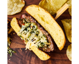 Spinach & Artichoke-Stuffed Burgers Article Category Image