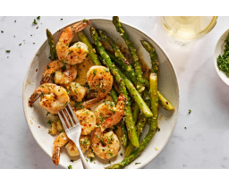 Garlic Butter Shrimp & Asparagus Article Category Image