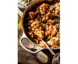 One Pot Creamy Garlic Chicken Wild Rice Casserole Article Category Image
