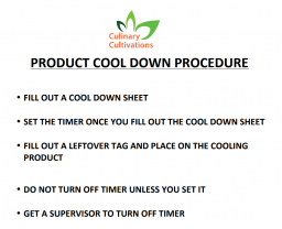 Product Cool Down Procedure Sign Version 1 Article Category Image