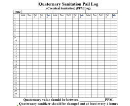 Quaternary Sanitation Bucket Log  Article Category Image